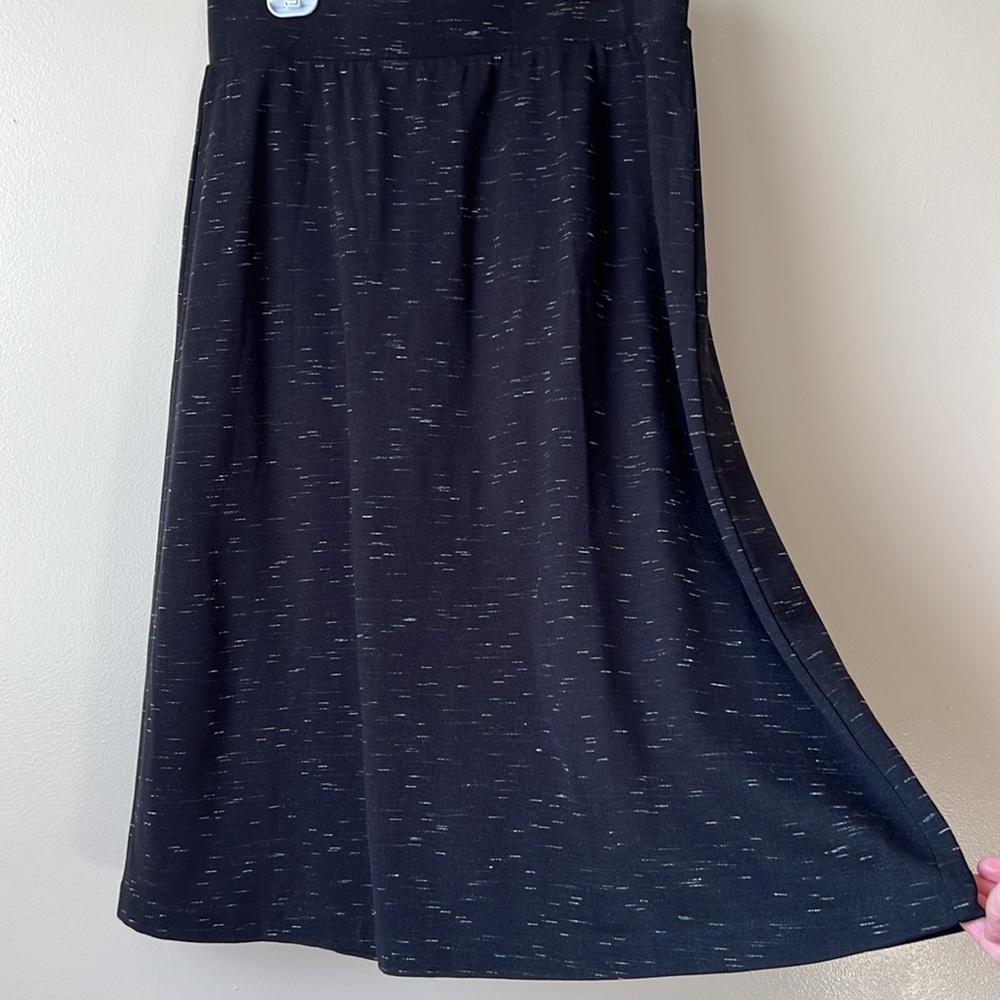 Lands' End Stretchy A Line Skirt